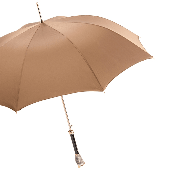 Beige Owl Umbrella, Modern Outdoor Umbrella