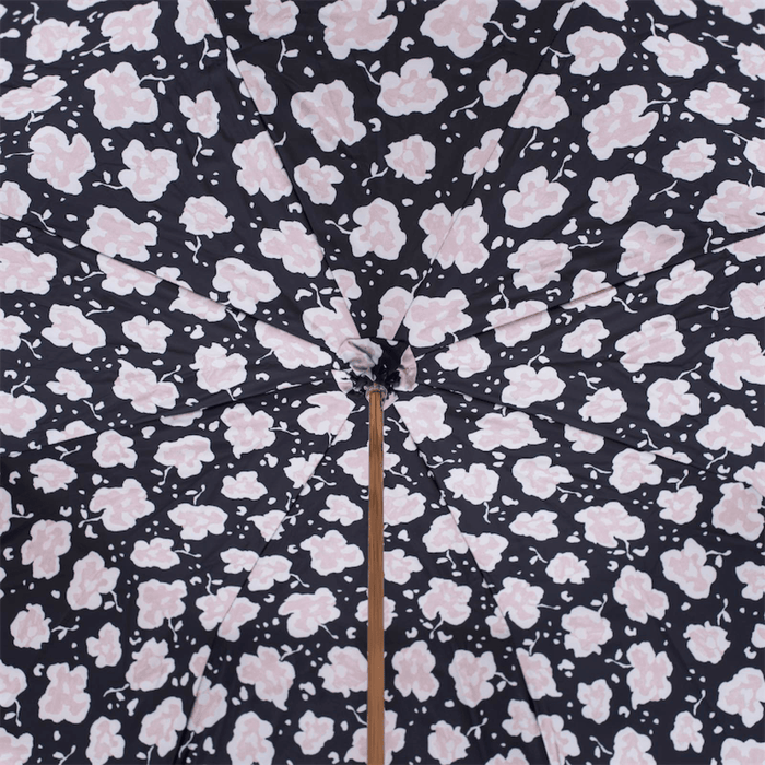 Beige Printed Interior Classic Designer Umbrella