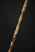 Beige Walking Cane for Ladies Chamomile Flower, Wooden Stick