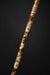 Beige Walking Cane for Ladies Chamomile Flower, Wooden Stick