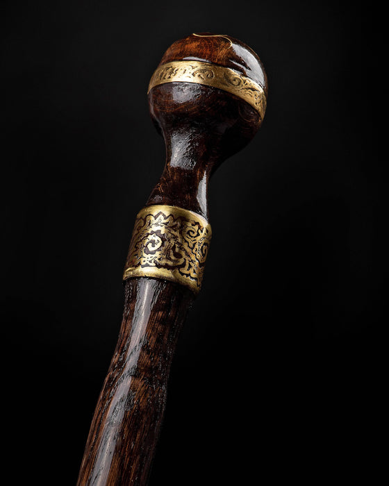 Bespoke Knob Walking Stick, Antique Style Walking Cane