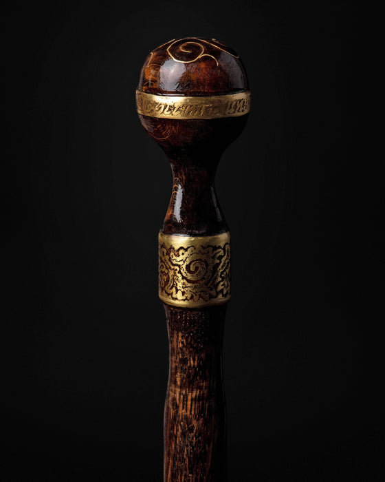 Bespoke Knob Walking Stick, Antique Style Walking Cane