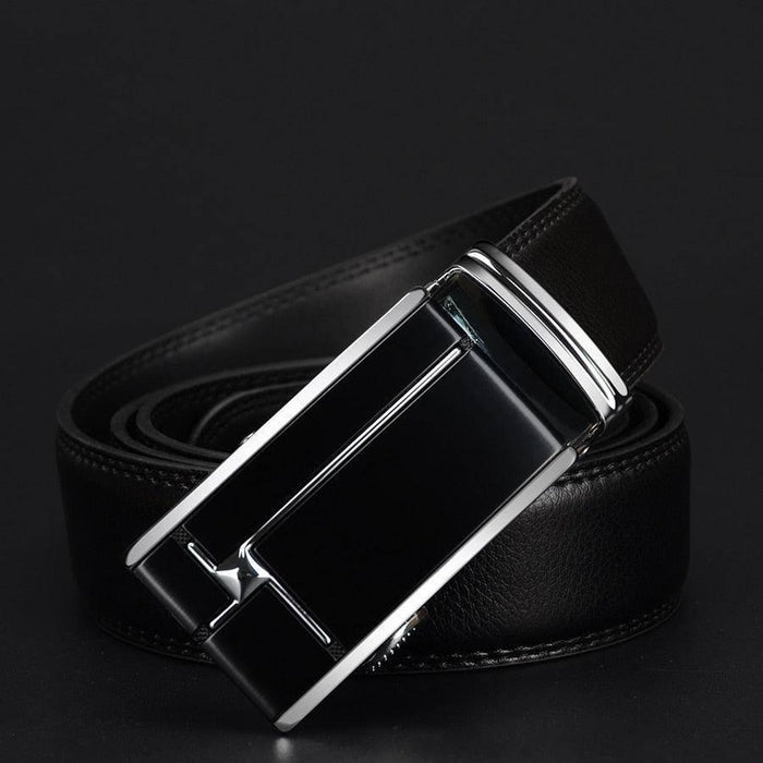 Best Black Leather Suit Belt For Men, Tamaz Model