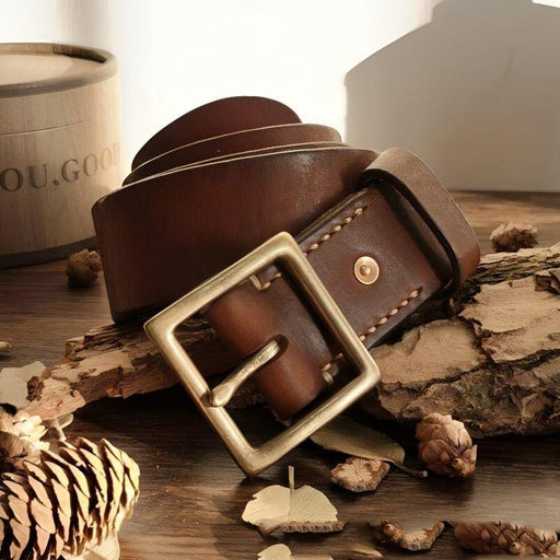 Best Classic Leather Belt For Men, Thancvil Model