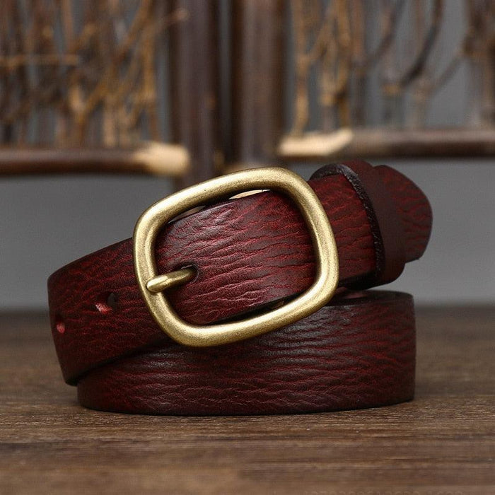 Best Formal Leather Belt For Women, Claniuniu Model