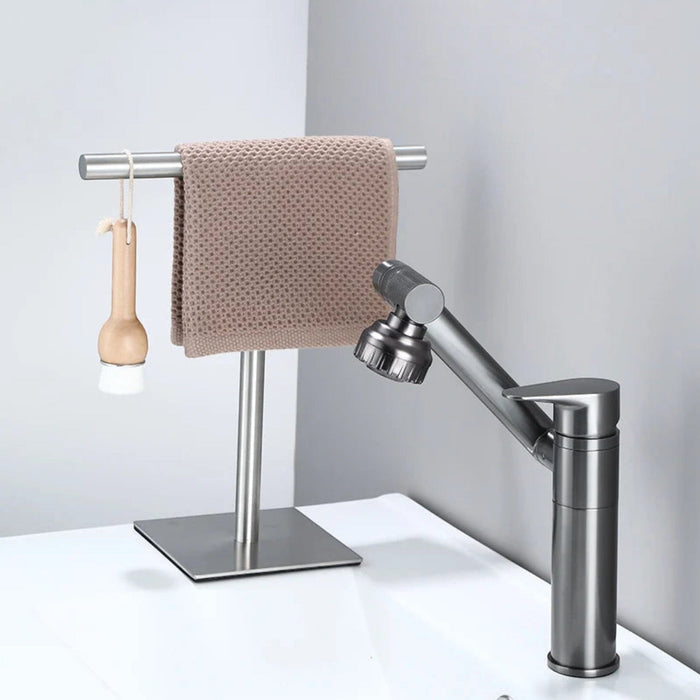 Freestanding Towel Rack – Tall Minimalist Bathroom Stand