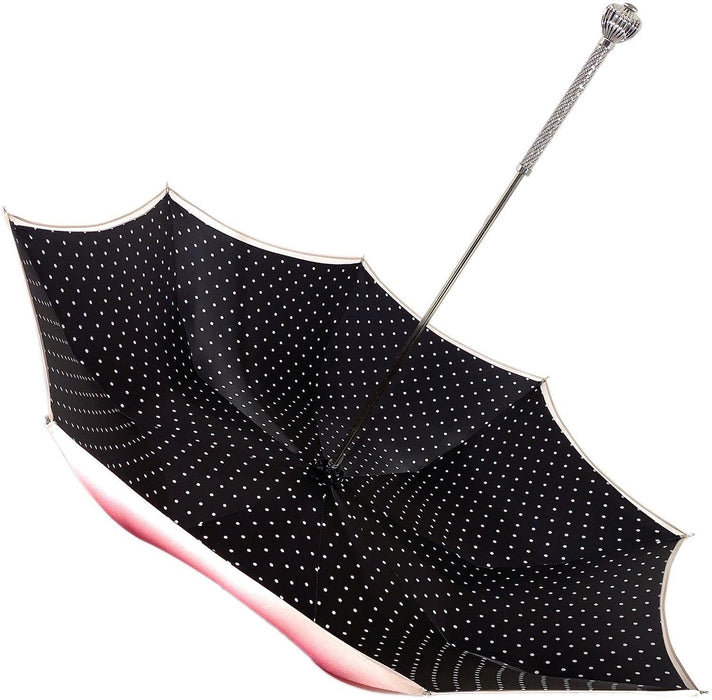 Black and White Dots Print Women's Umbrella