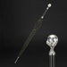 Black Fashionable Umbrellas For All Seasons, Silver Claw Handle