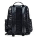 Black Men's Vegetable Leather Commuter Backpack