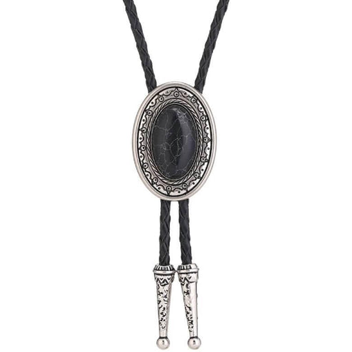 Black Onyx Bolo Tie