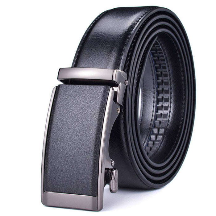 Black Suit Leather Belt For Men, Camaro Model