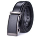 Black Suit Leather Belt For Men, Camaro Model - Artynov | Unique Handmade Accessories