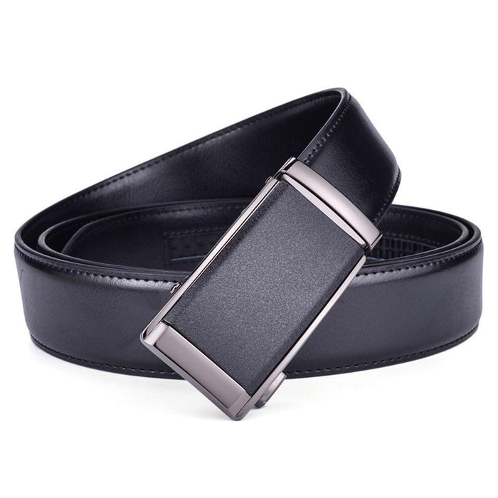 Black Suit Leather Belt For Men, Camaro Model