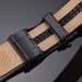 Black Suit Leather Belt For Men, Frederik Model