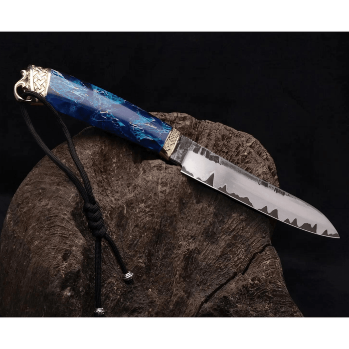 Blue Author's Knife "Deep Of The Sea"