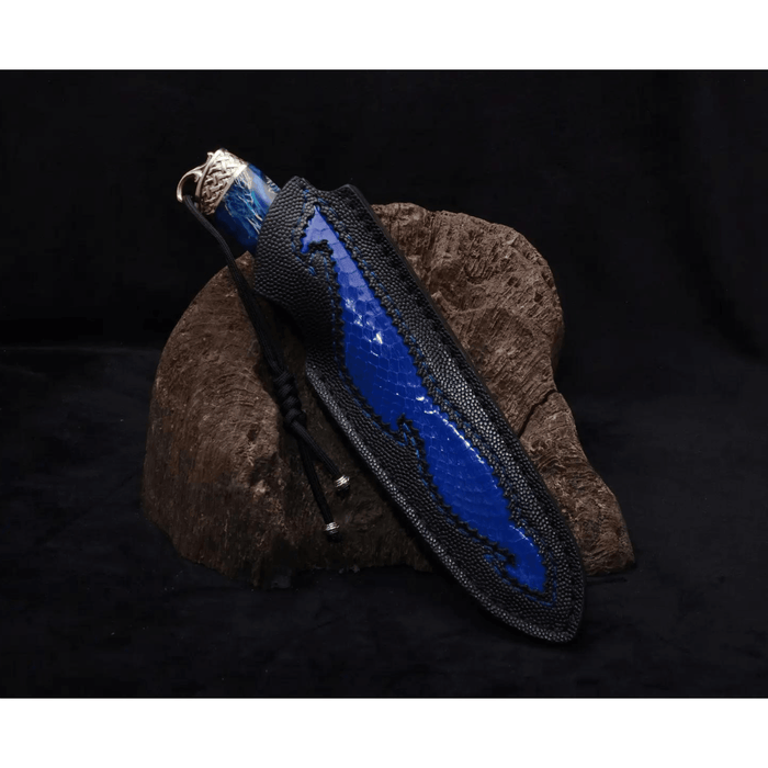 Blue Author's Knife "Deep Of The Sea"