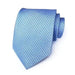 Blue Dotted Silk Necktie for Classy Men - Perfect for Formal Occasions