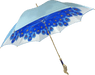 Blue Peacock Design Umbrella for Women