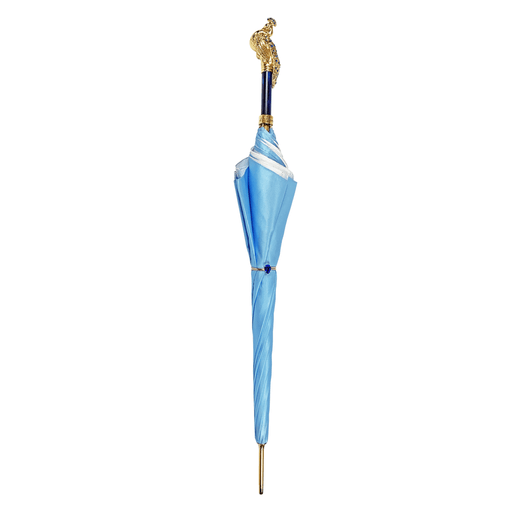 Blue Peacock Design Umbrella for Women