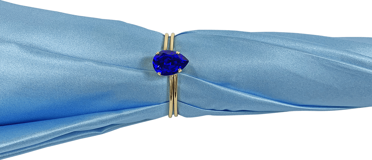 Blue Peacock Design Umbrella for Women