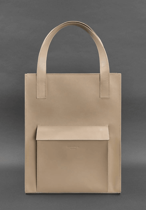 Handcrafted Classic Design Leather Tote Bag for Women