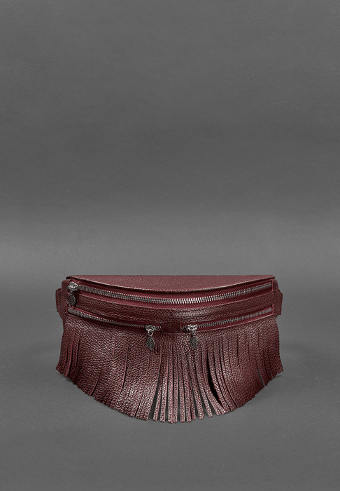 Exclusive Women's Leather Belt Bag, Handcrafted Crossbody Design