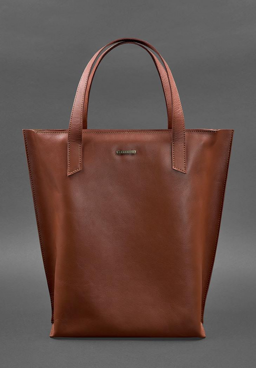 Luxury leather tote bag for women