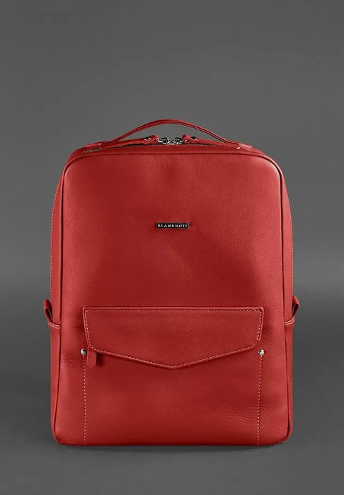 Chic Urban Women's Leather Backpack – Secure Zipper Closure