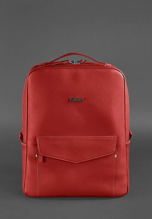 Chic Urban Women's Leather Backpack – Secure Zipper Closure