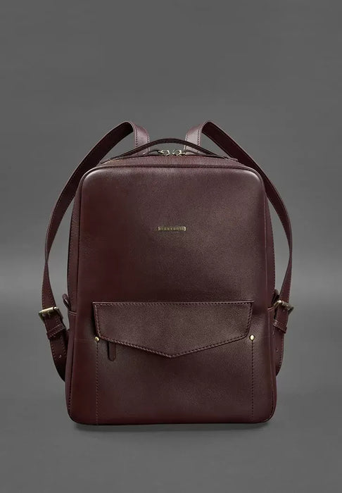 Chic Urban Women's Leather Backpack – Secure Zipper Closure