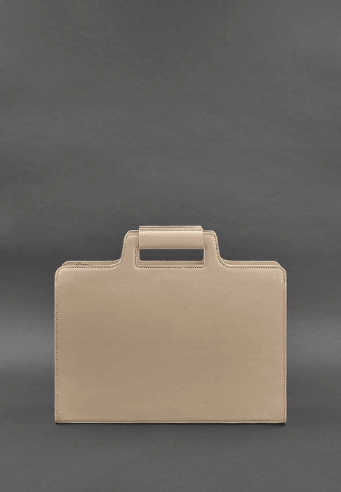 Unique Women's Leather Bag For Laptop and Documents