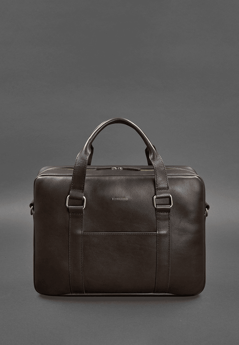 Elegant Leather Messenger Bag for Businessmen