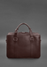 Exclusive Men's Leather Bag for a Laptop and Documents