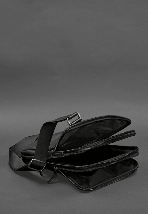 Luxury Stylish Square Crossbody Leather Sling Bag For Men