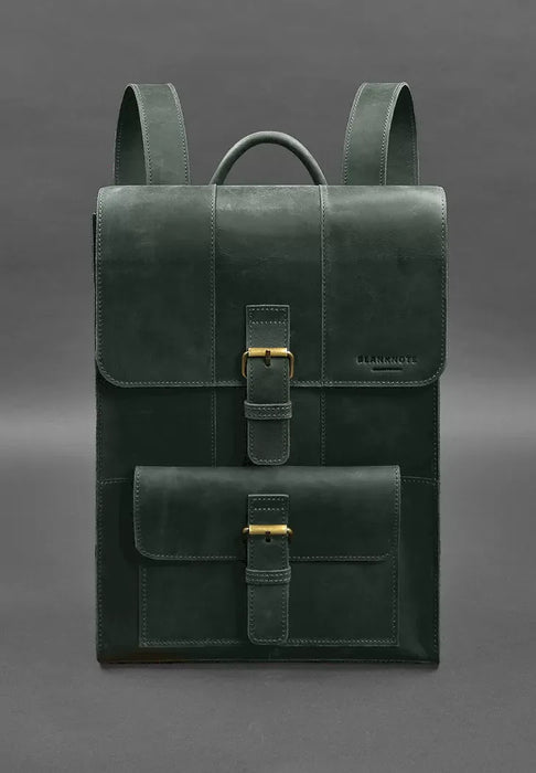 Artisan-Made Leather Backpack – Sophisticated, Durable, and Versatile