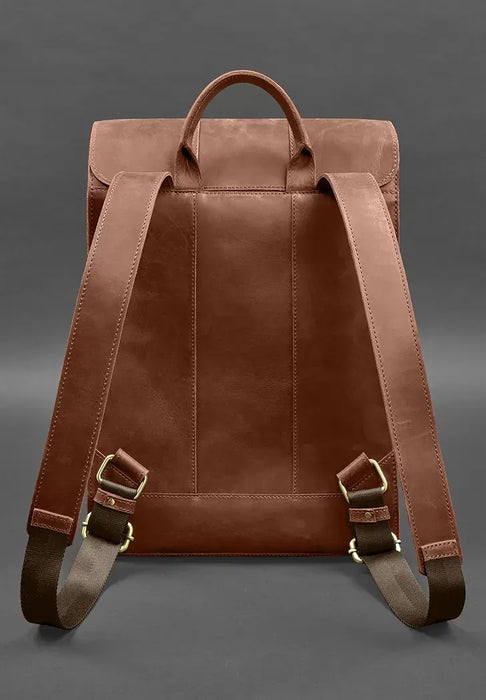 Artisan-Made Leather Backpack – Sophisticated, Durable, and Versatile