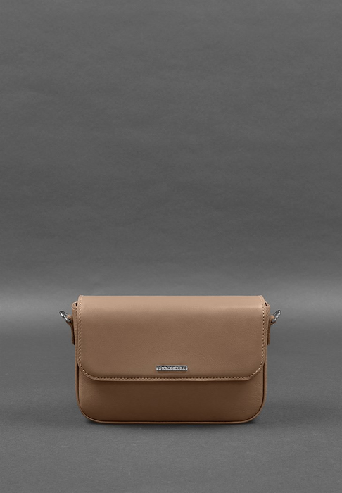 Fashionable leather crossbody bag