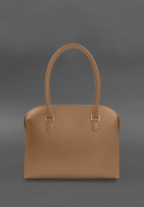 Classic leather shoulder bag