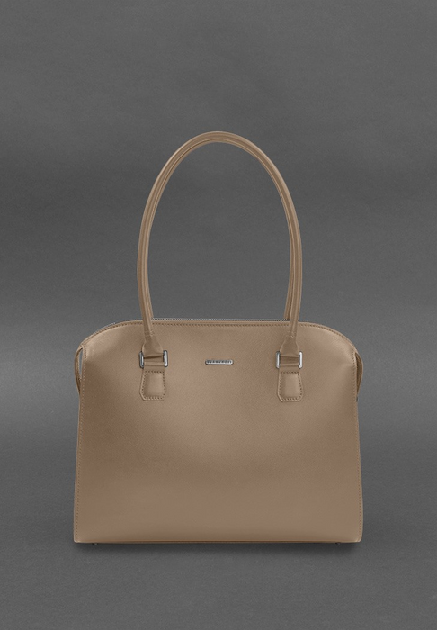 Luxury leather shoulder bag