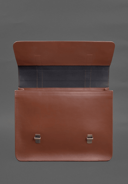 Exclusive Designer Leather Briefcase Messenger Bag