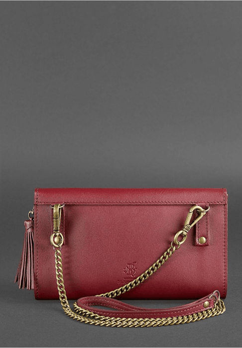 Stylish Leather Women's Crossbody Bag for Evening and Daily Use