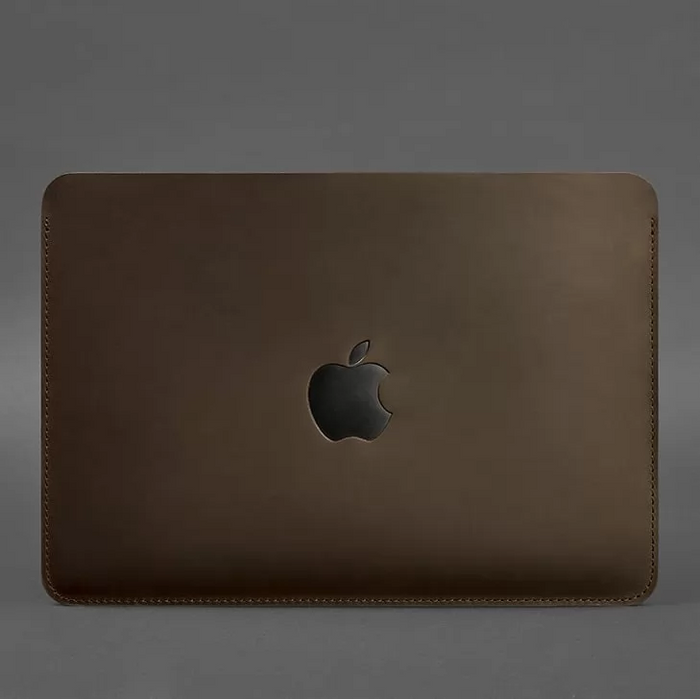 Apple Leather MacBook Pro 14 Sleeve, High Quality Leather