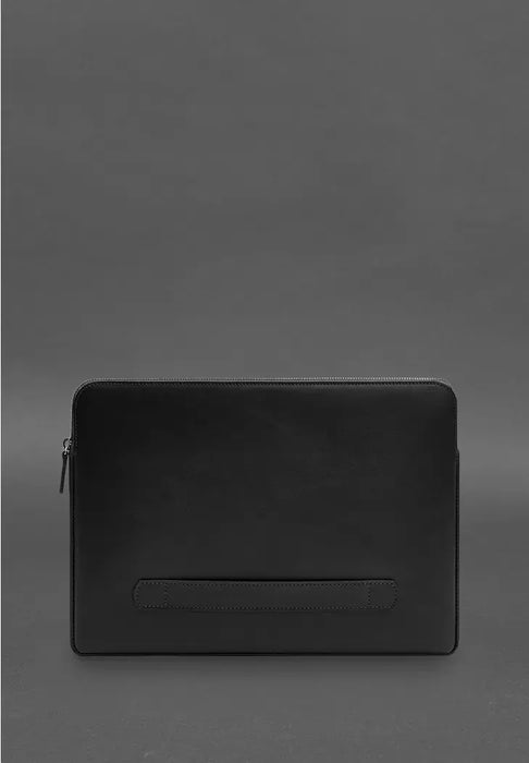 Genuine Leather Laptop Case – Zippered with Secure Flap and Front Pocket