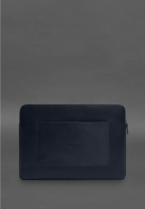 Genuine Leather Laptop Case – Zippered with Secure Flap and Front Pocket