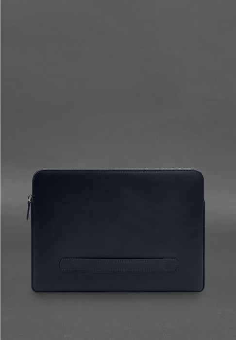 Genuine Leather Laptop Case – Zippered with Secure Flap and Front Pocket