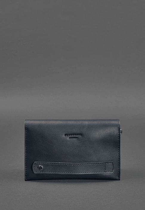 Premium leather men's clutch bag with handcrafted details