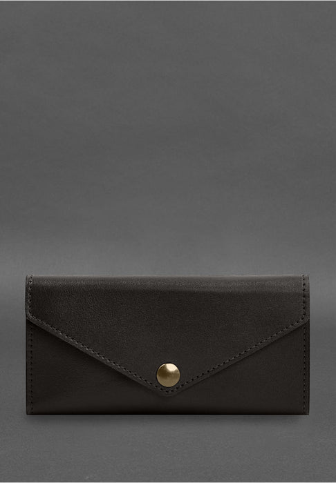 Best Elegant Leather Clutch Wallet With A Button