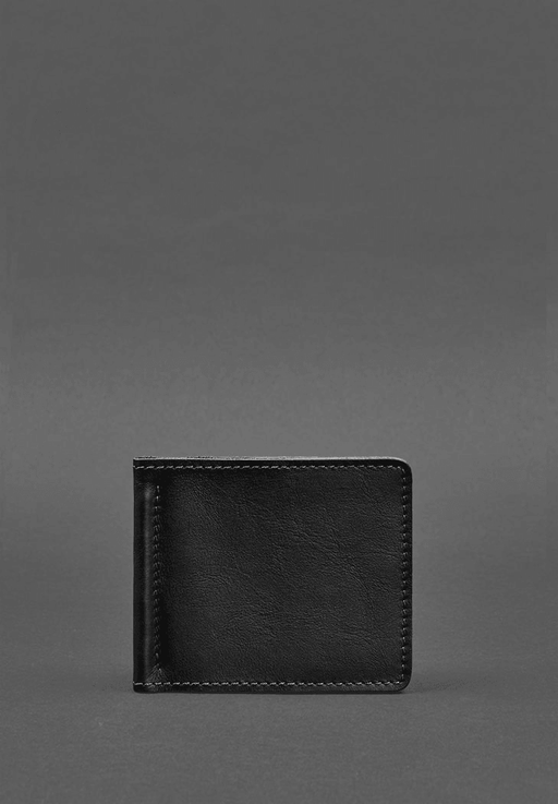 Elegant Leather Money Clip Wallet for Men