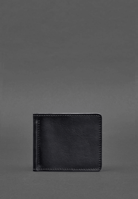 Sophisticated Men's Leather Wallet with Money Clip