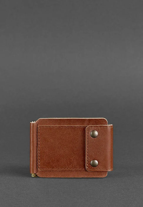 Luxury Leather Wallet and Money Clip Combination